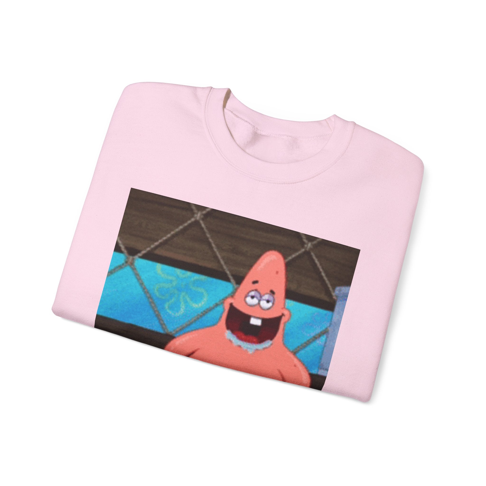Dumb Patrick Star — Crewneck Long sleeve