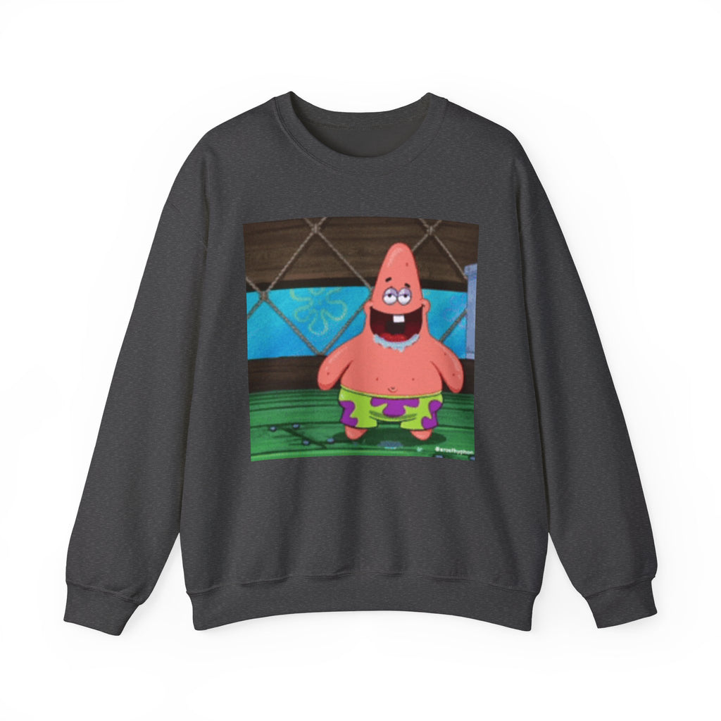 Dumb Patrick Star — Crewneck Long sleeve