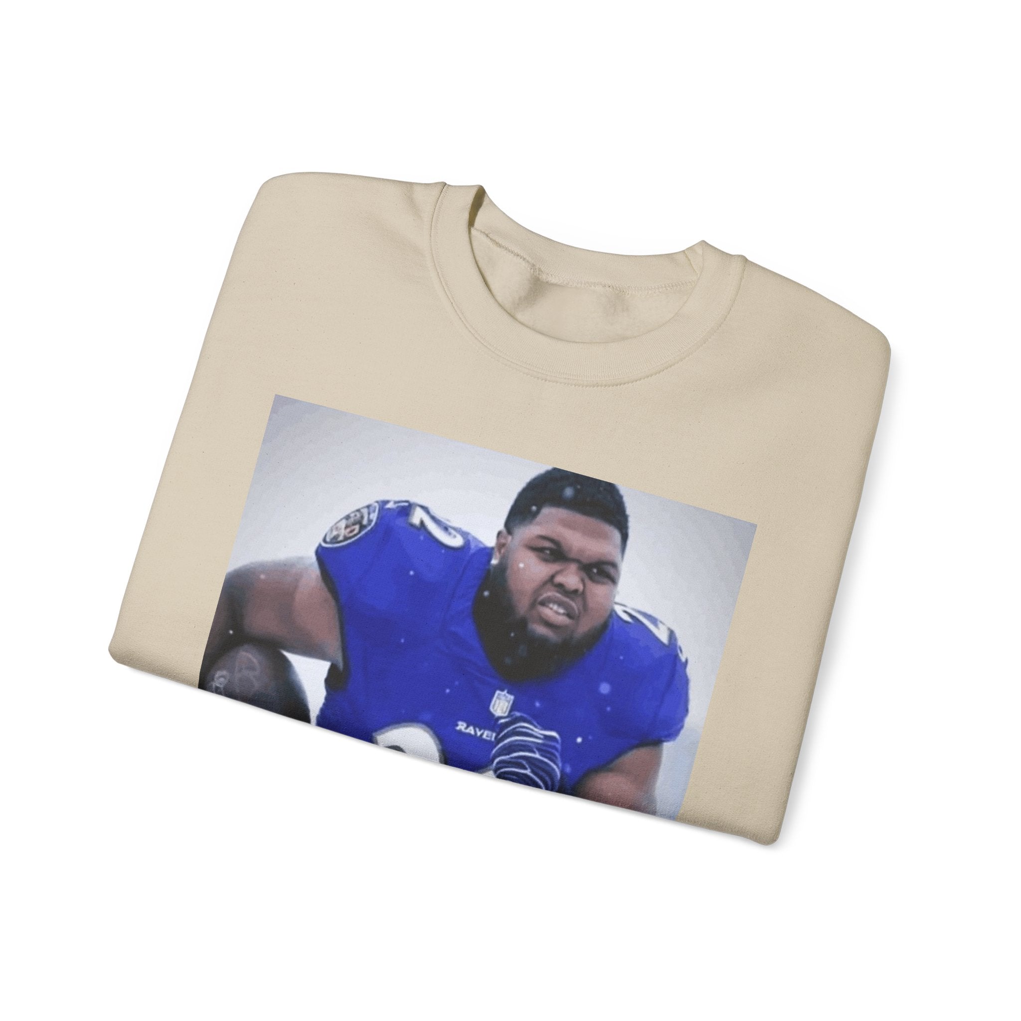 Druski Football Player - Crewneck Long Sleeve