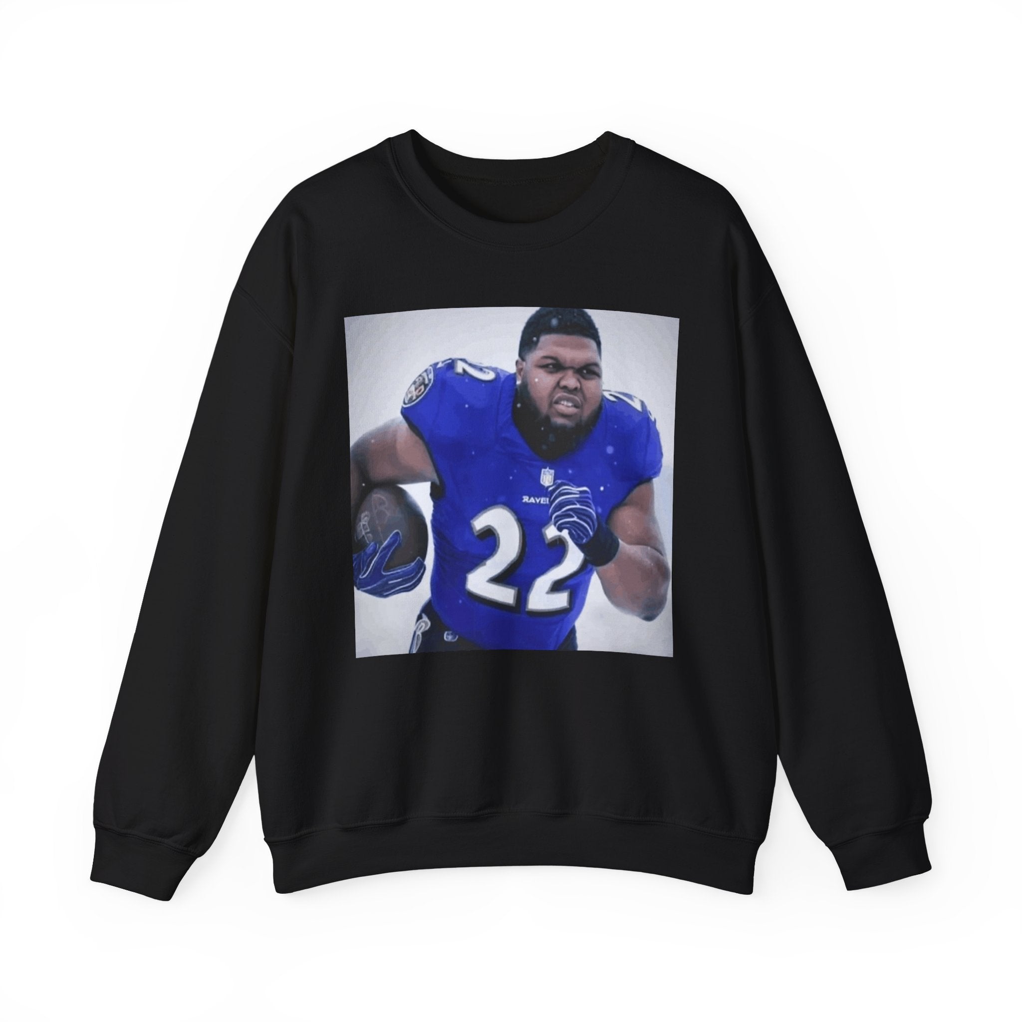 Druski Football Player - Crewneck Long Sleeve