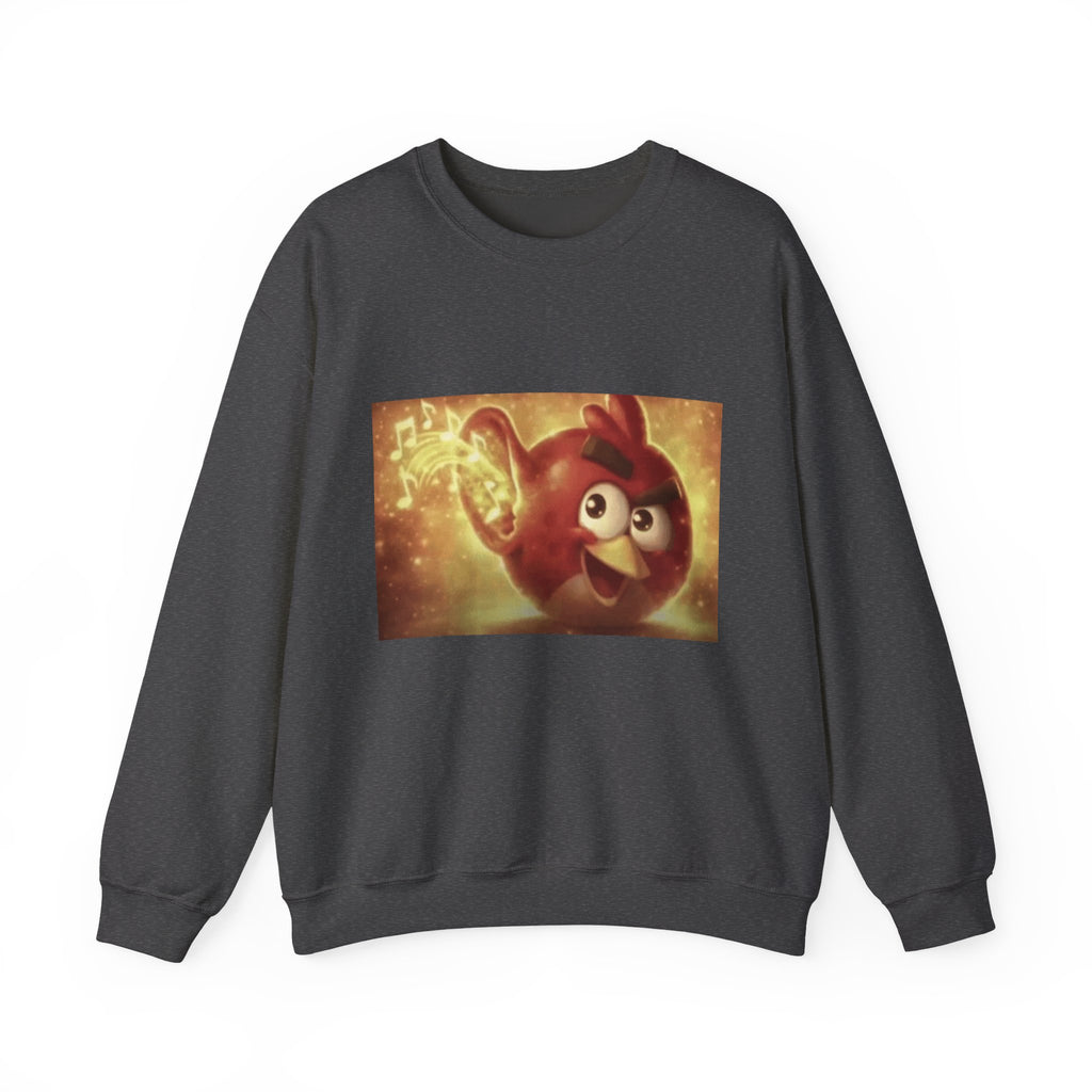 Angry Bird Hearing Peak - Crewneck Long Sleeve