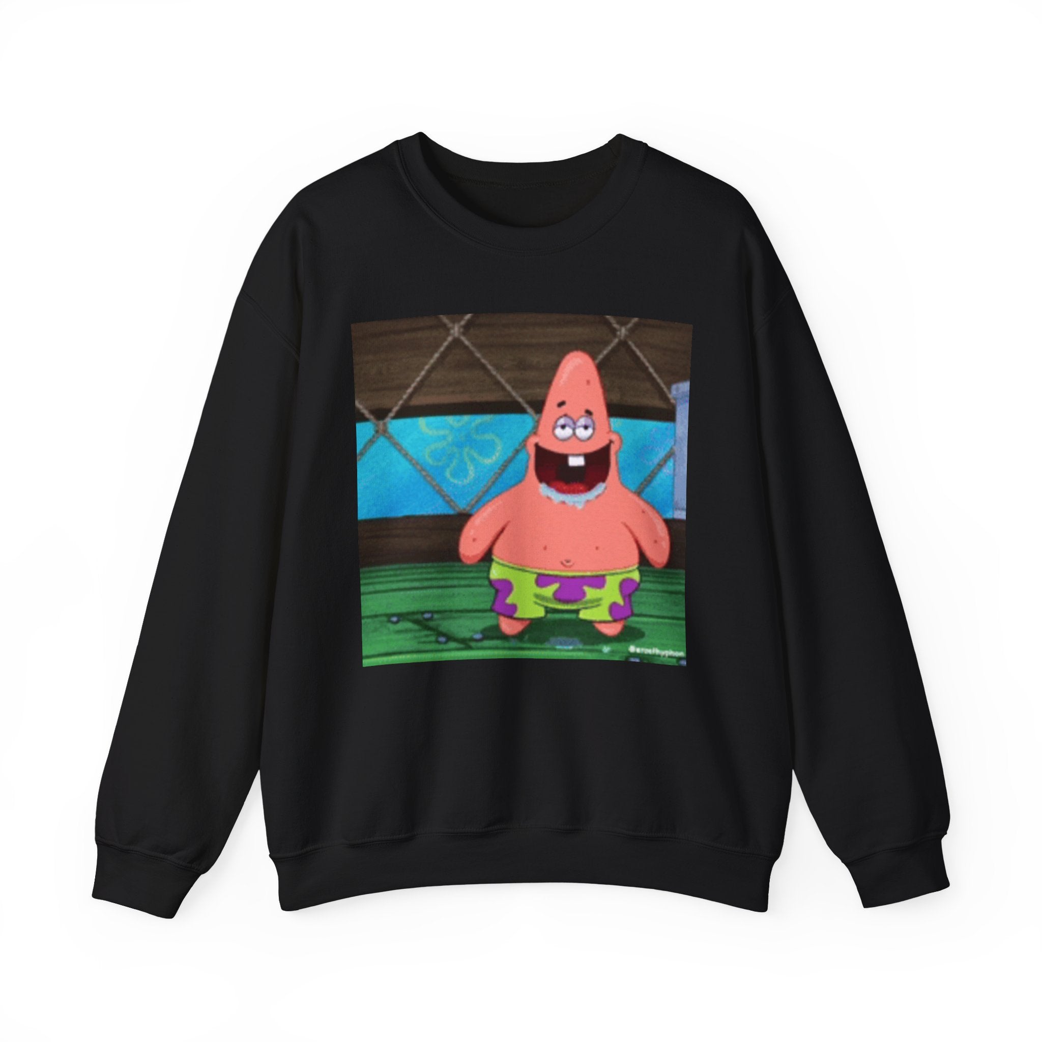 Dumb Patrick Star — Crewneck Long sleeve