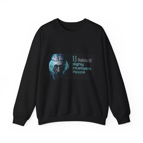 13 Habits Of Highly Intelligent People - Crewneck Long Sleeve