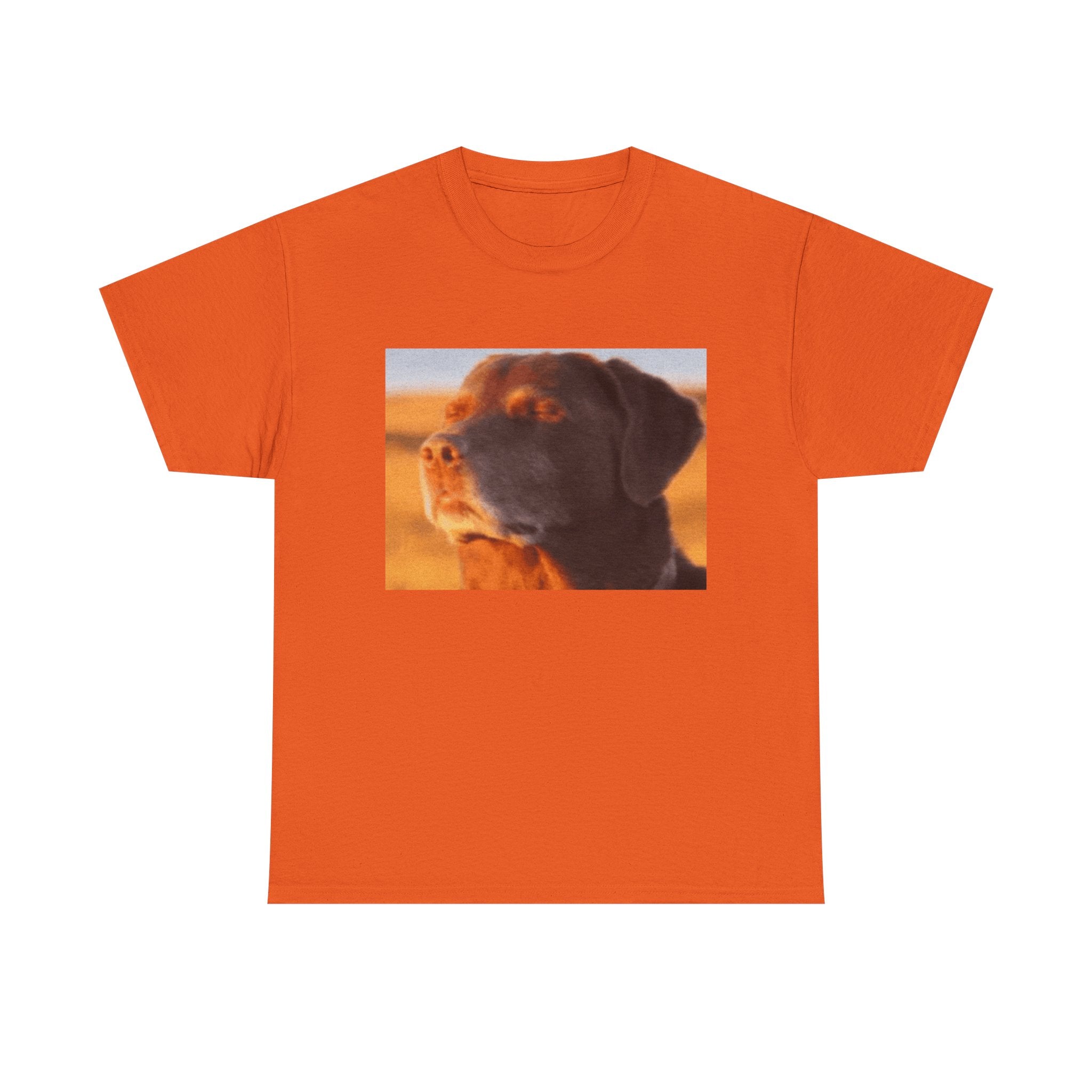 Dog Trying not to Laugh - Graphic T-Shirt 100% Cotton