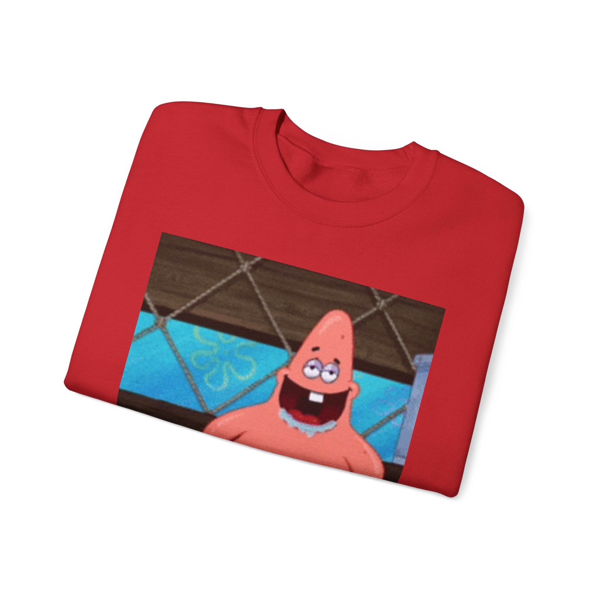 Dumb Patrick Star — Crewneck Long sleeve