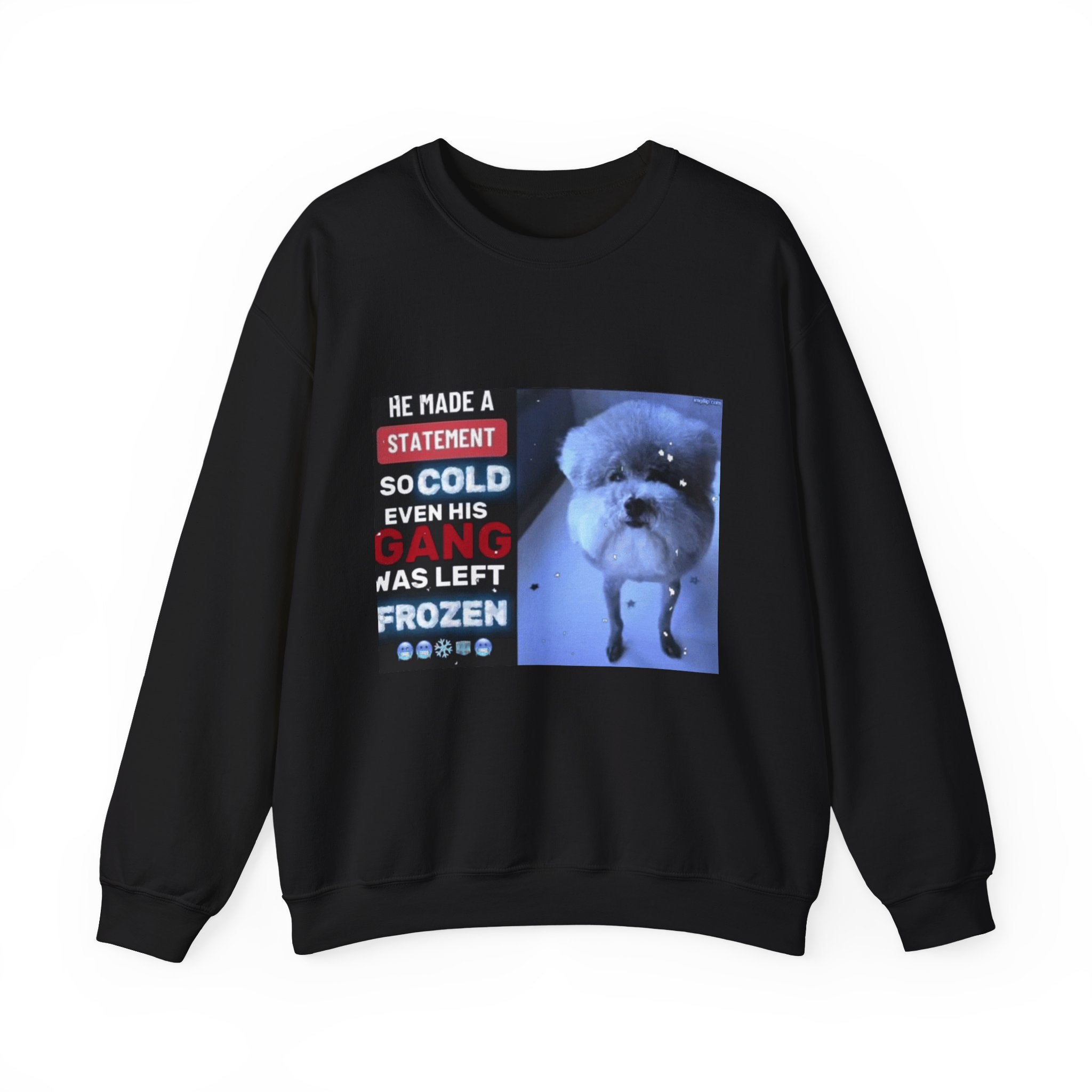 HE MADE A STATEMENT SO COLD - Crewneck Long Sleeve