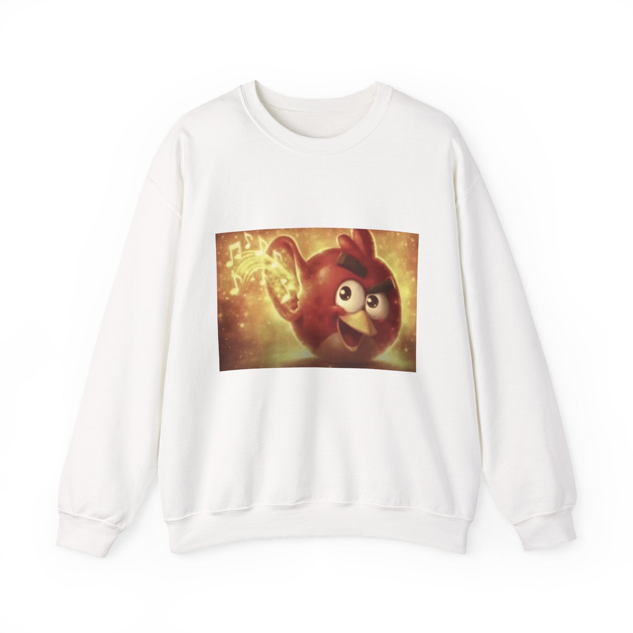 Angry Bird Hearing Peak - Crewneck Long Sleeve