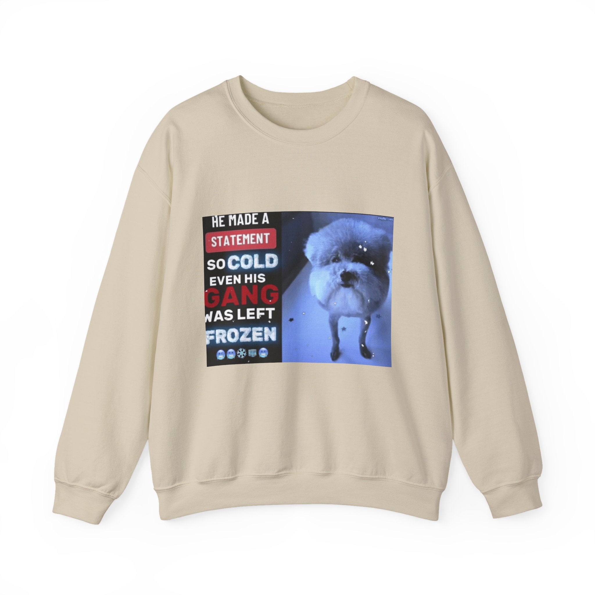 HE MADE A STATEMENT SO COLD - Crewneck Long Sleeve