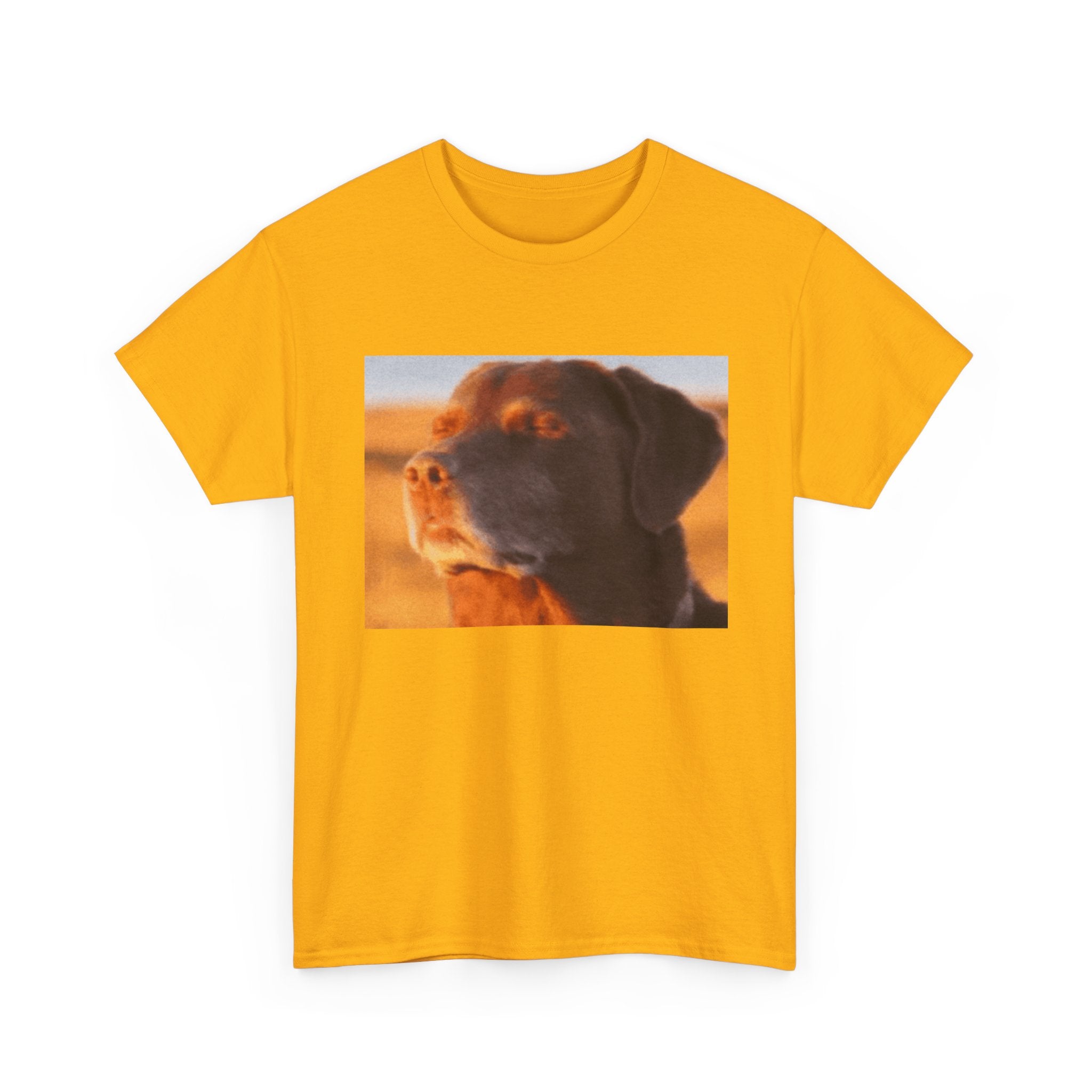 Dog Trying not to Laugh - Graphic T-Shirt 100% Cotton