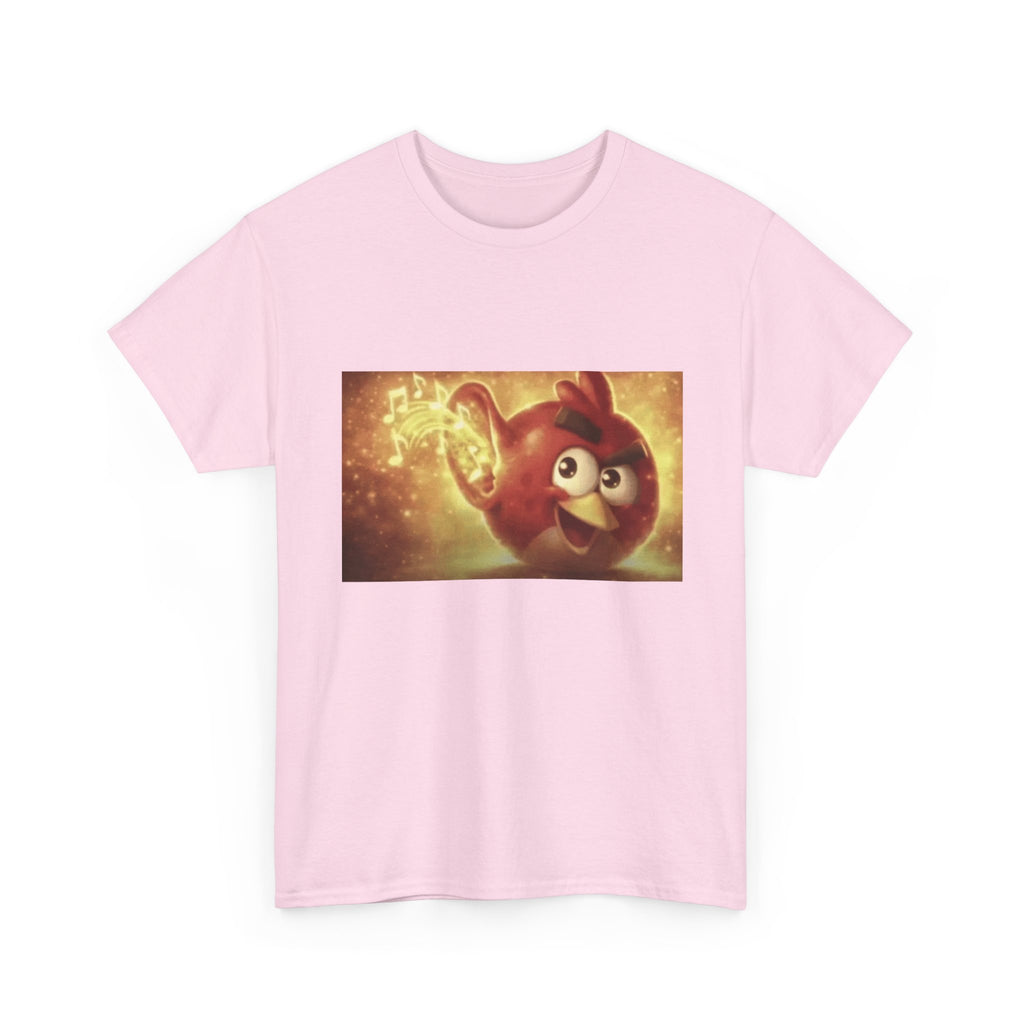 Angry Bird Hearing Peak - Graphic T-Shirt 100% Cotton