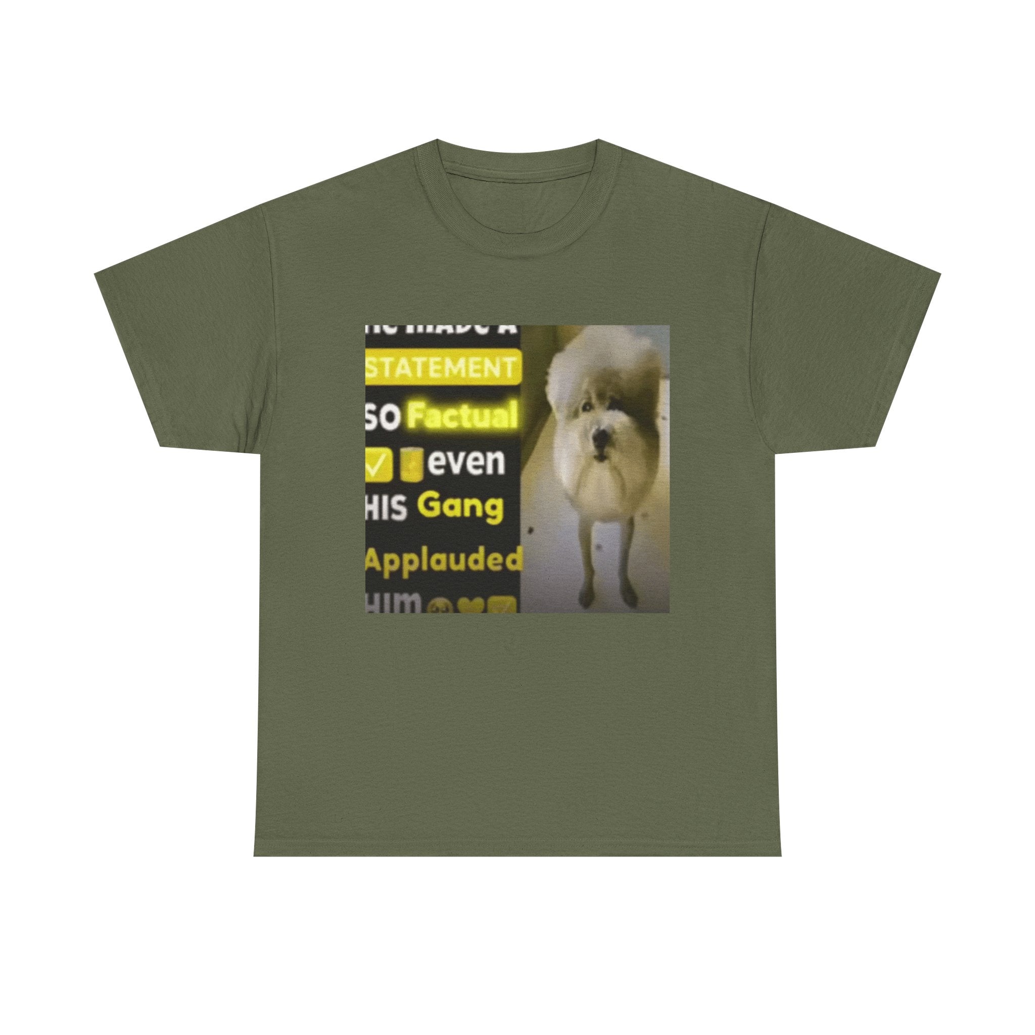 HE MADE A STATEMENT SO FACTUAL - Graphic T-Shirt 100% Cotton
