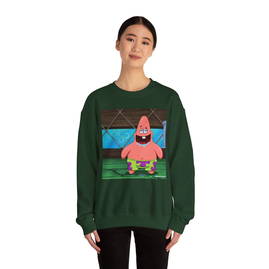 Dumb Patrick Star — Crewneck Long sleeve