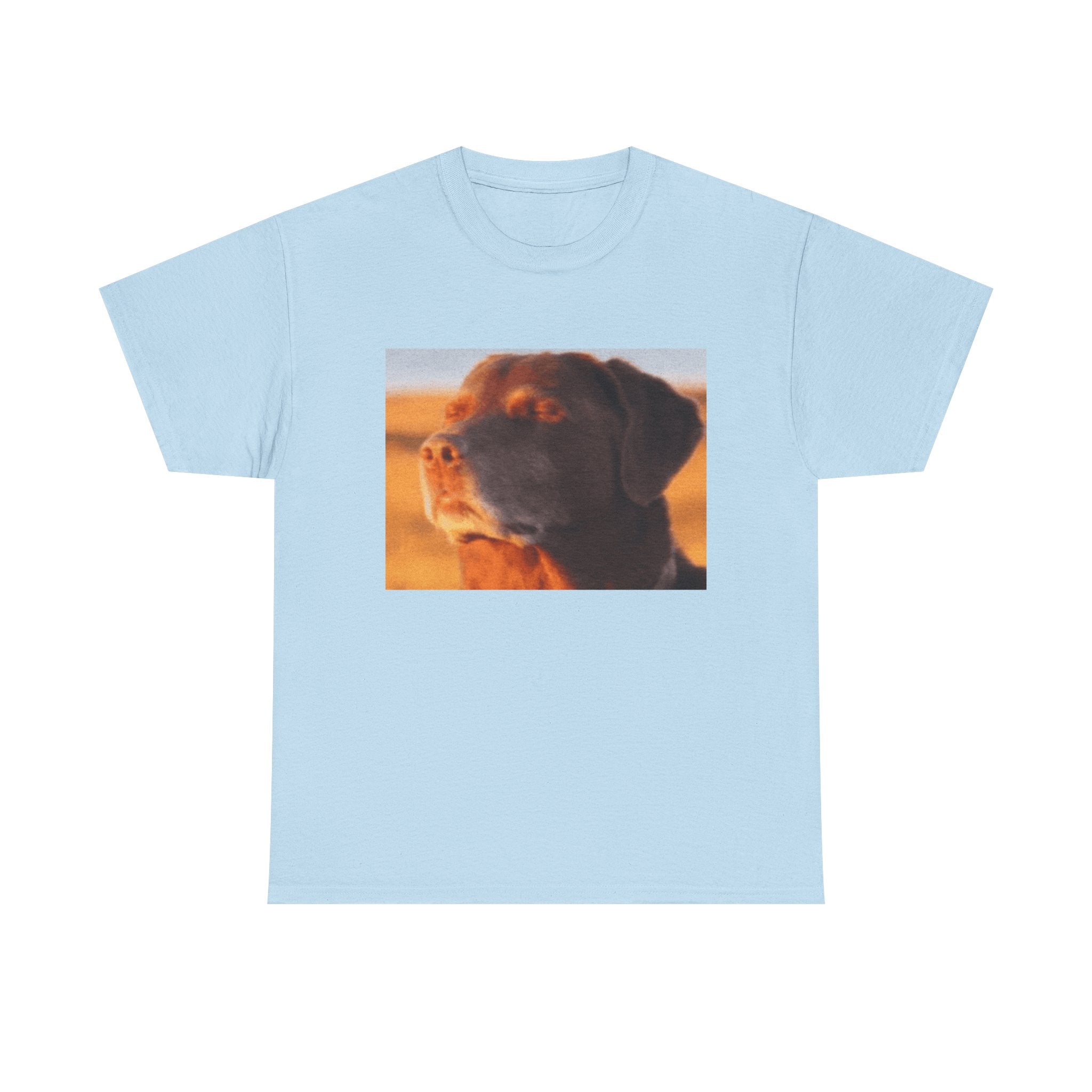 Dog Trying not to Laugh - Graphic T-Shirt 100% Cotton
