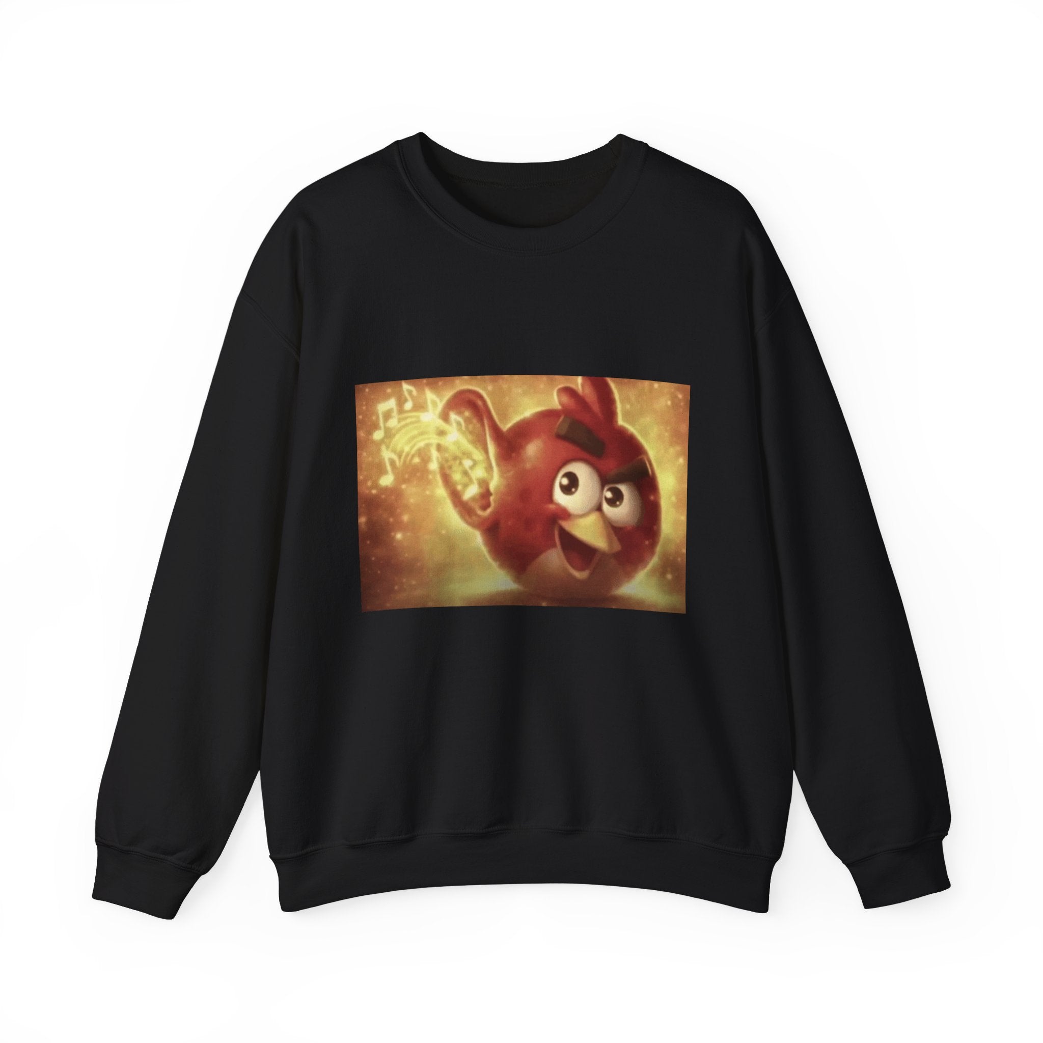 Angry Bird Hearing Peak - Crewneck Long Sleeve