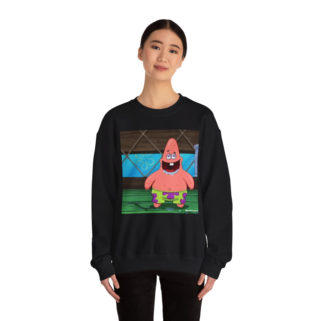 Dumb Patrick Star — Crewneck Long sleeve