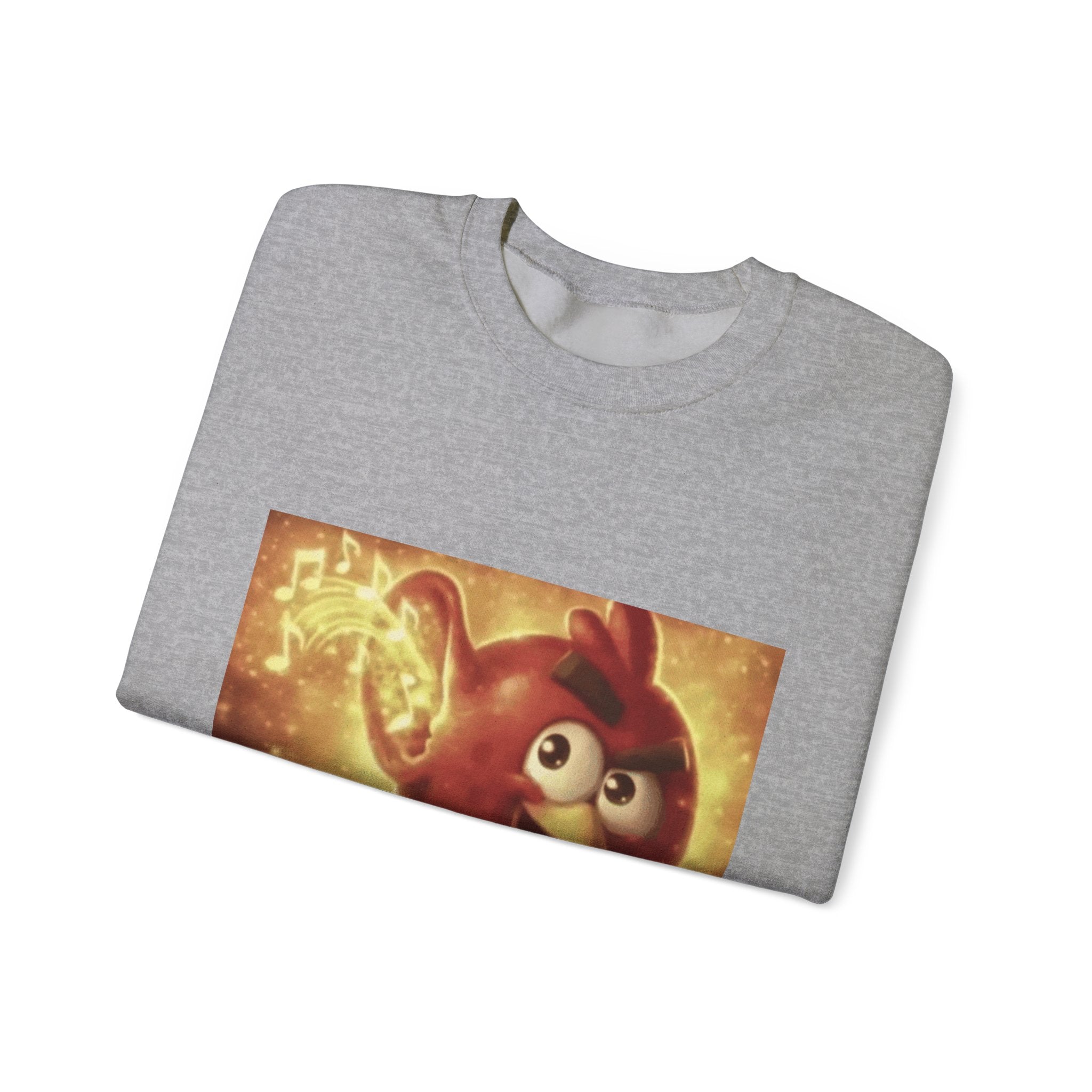 Angry Bird Hearing Peak - Crewneck Long Sleeve