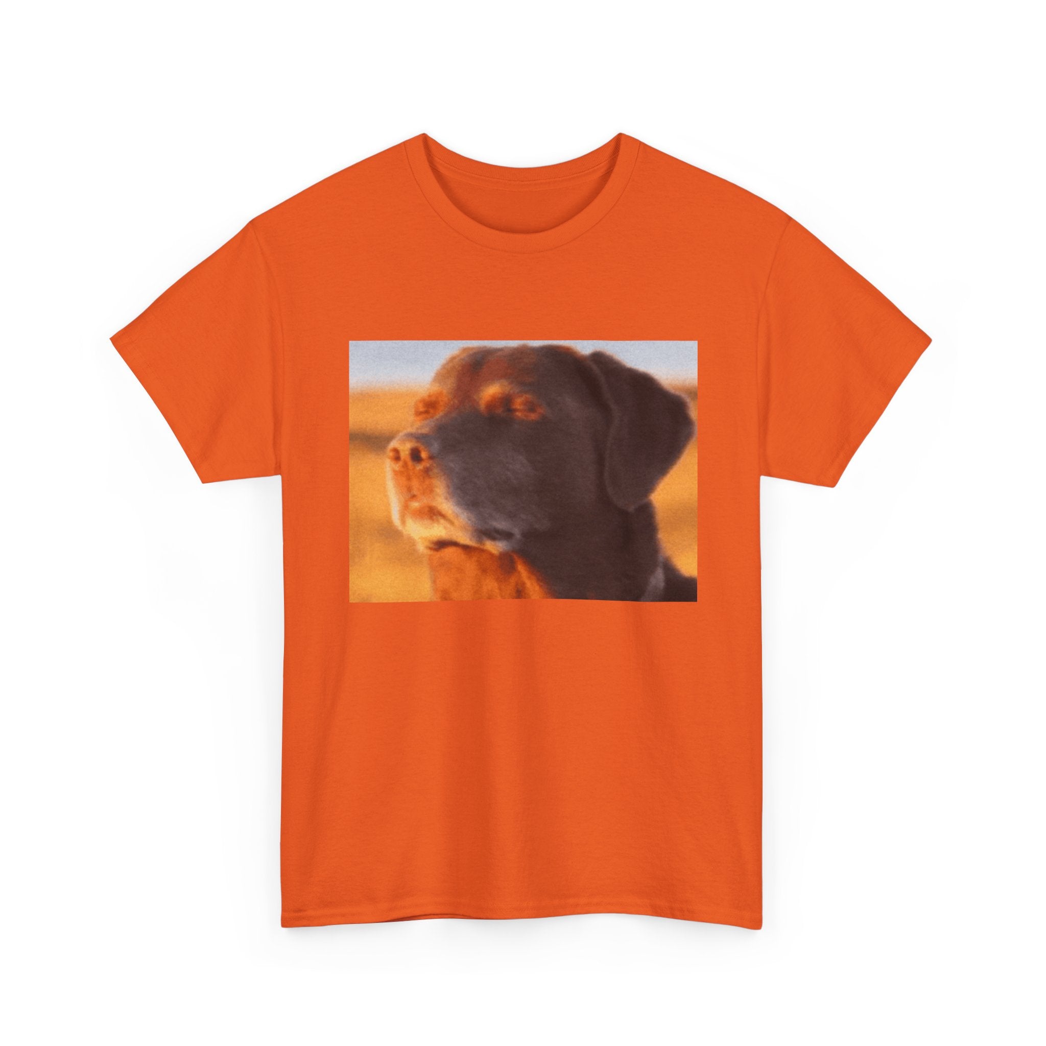 Dog Trying not to Laugh - Graphic T-Shirt 100% Cotton