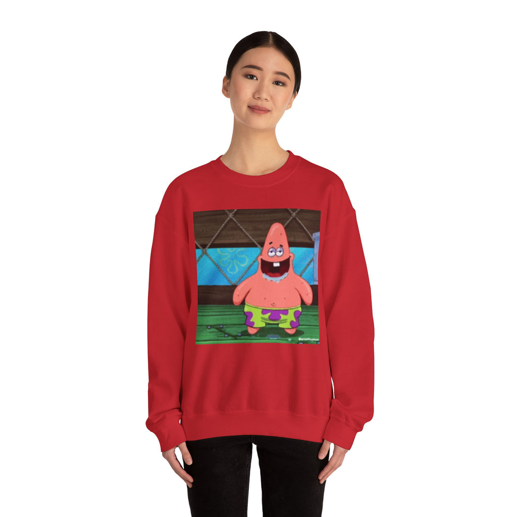 Dumb Patrick Star — Crewneck Long sleeve