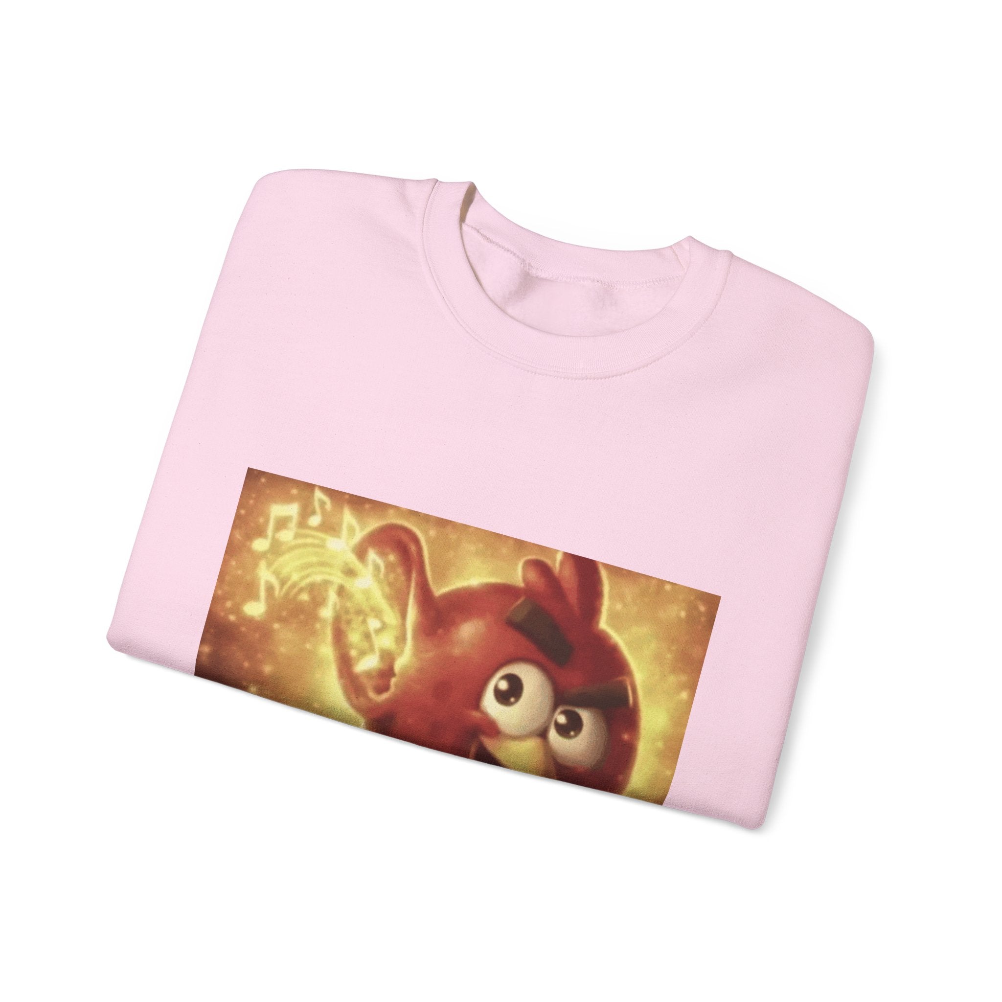 Angry Bird Hearing Peak - Crewneck Long Sleeve