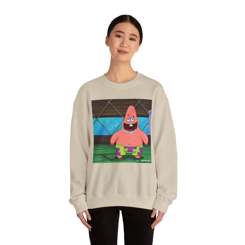 Dumb Patrick Star — Crewneck Long sleeve