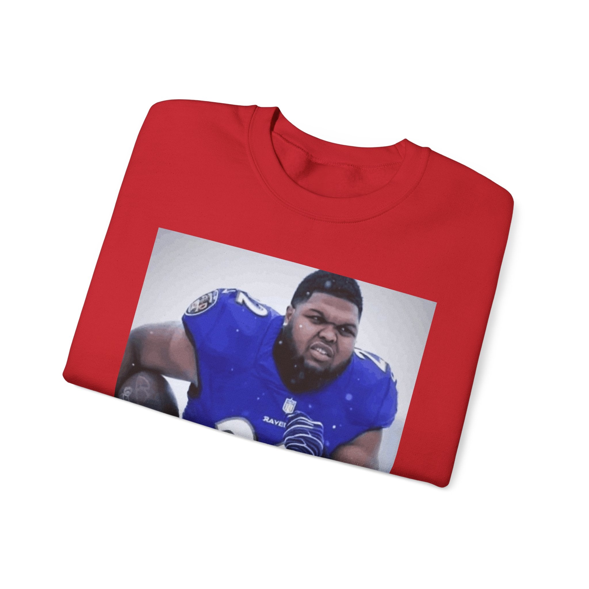 Druski Football Player - Crewneck Long Sleeve