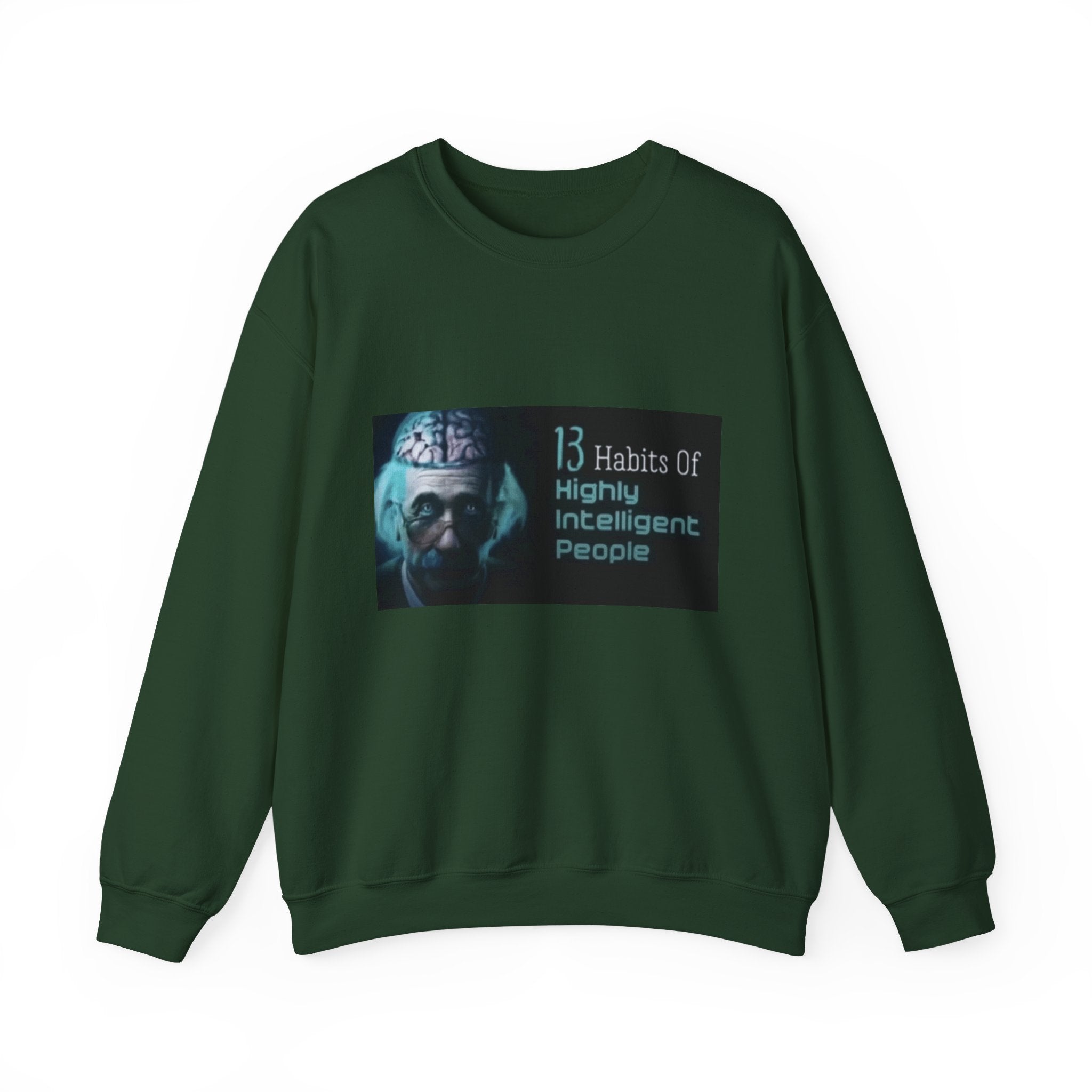 13 Habits Of Highly Intelligent People - Crewneck Long Sleeve