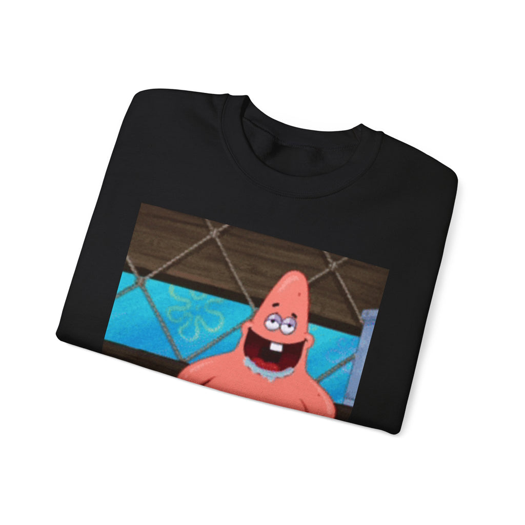 Dumb Patrick Star — Crewneck Long sleeve