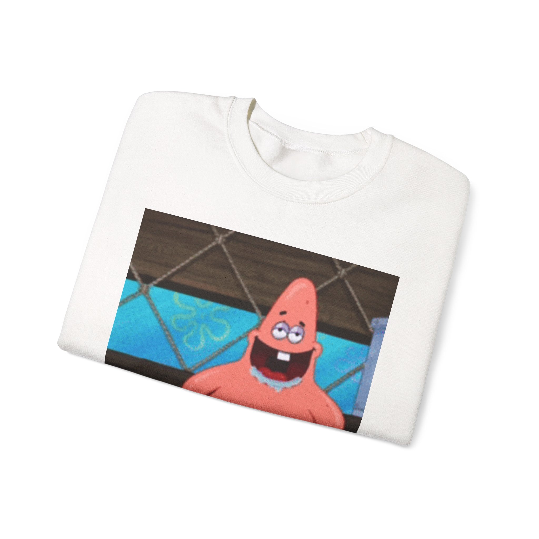Dumb Patrick Star — Crewneck Long sleeve