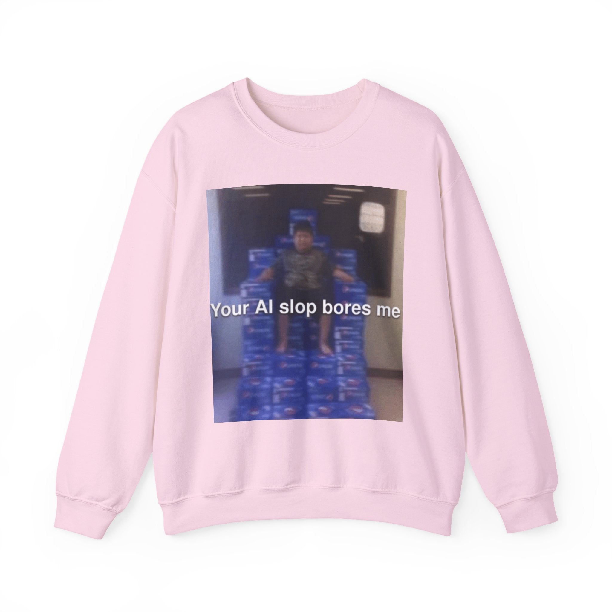 Your Ai Slop Bores Me - Crewneck Long Sleeve