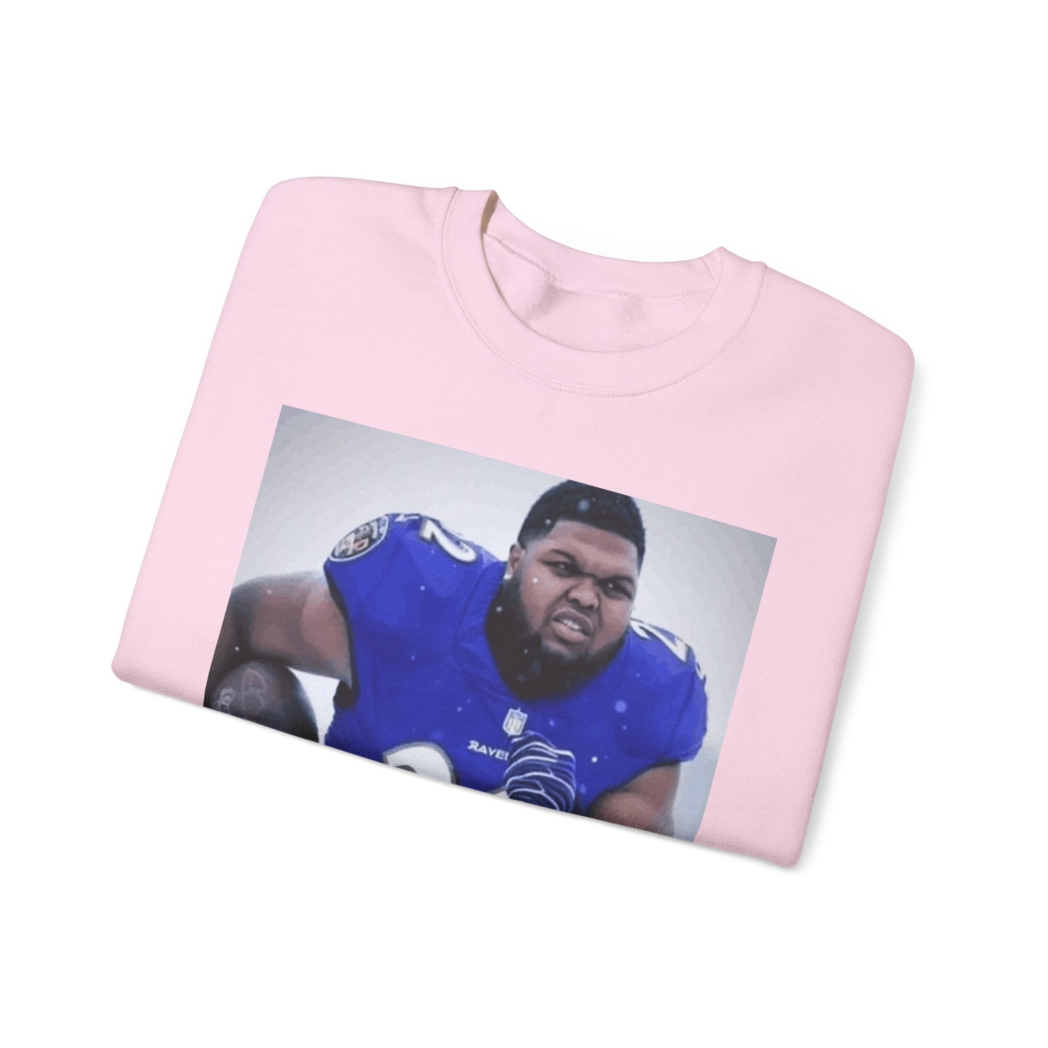 Druski Football Player - Crewneck Long Sleeve