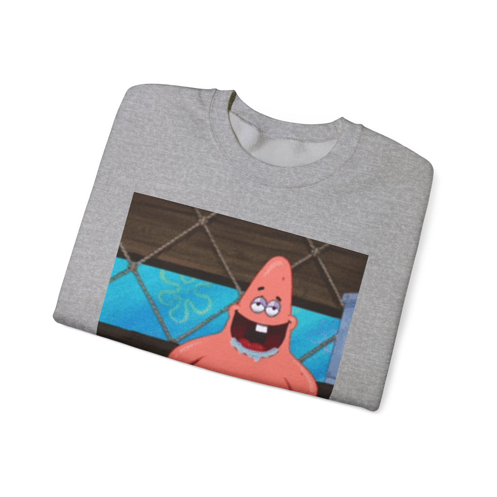 Dumb Patrick Star — Crewneck Long sleeve