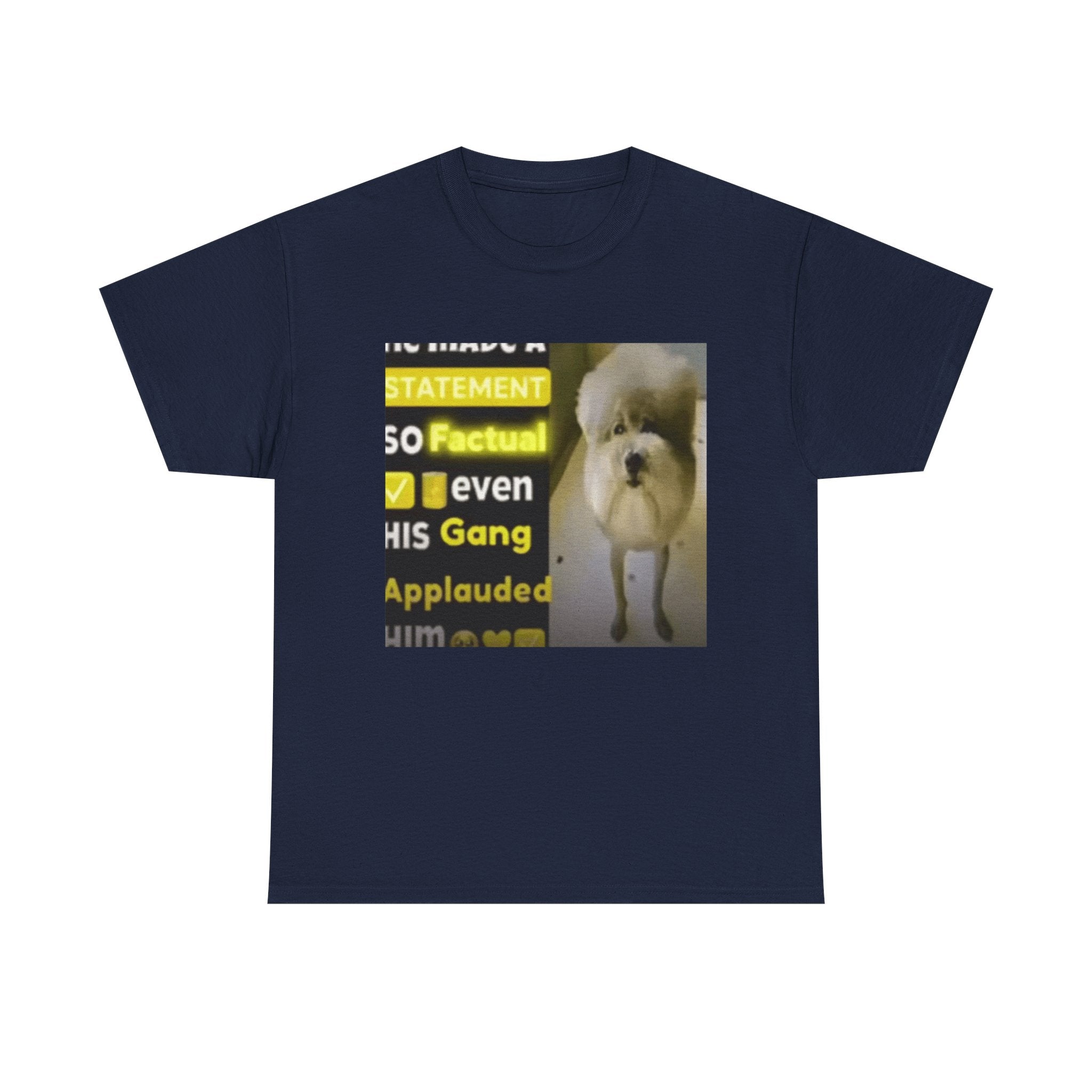 HE MADE A STATEMENT SO FACTUAL - Graphic T-Shirt 100% Cotton