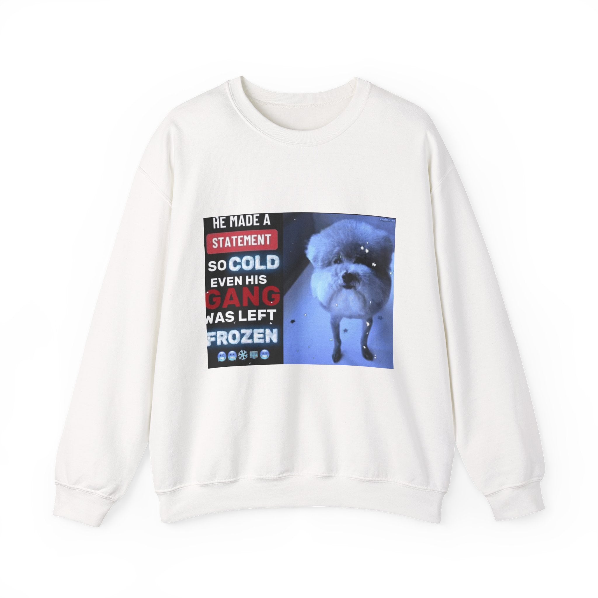 HE MADE A STATEMENT SO COLD - Crewneck Long Sleeve