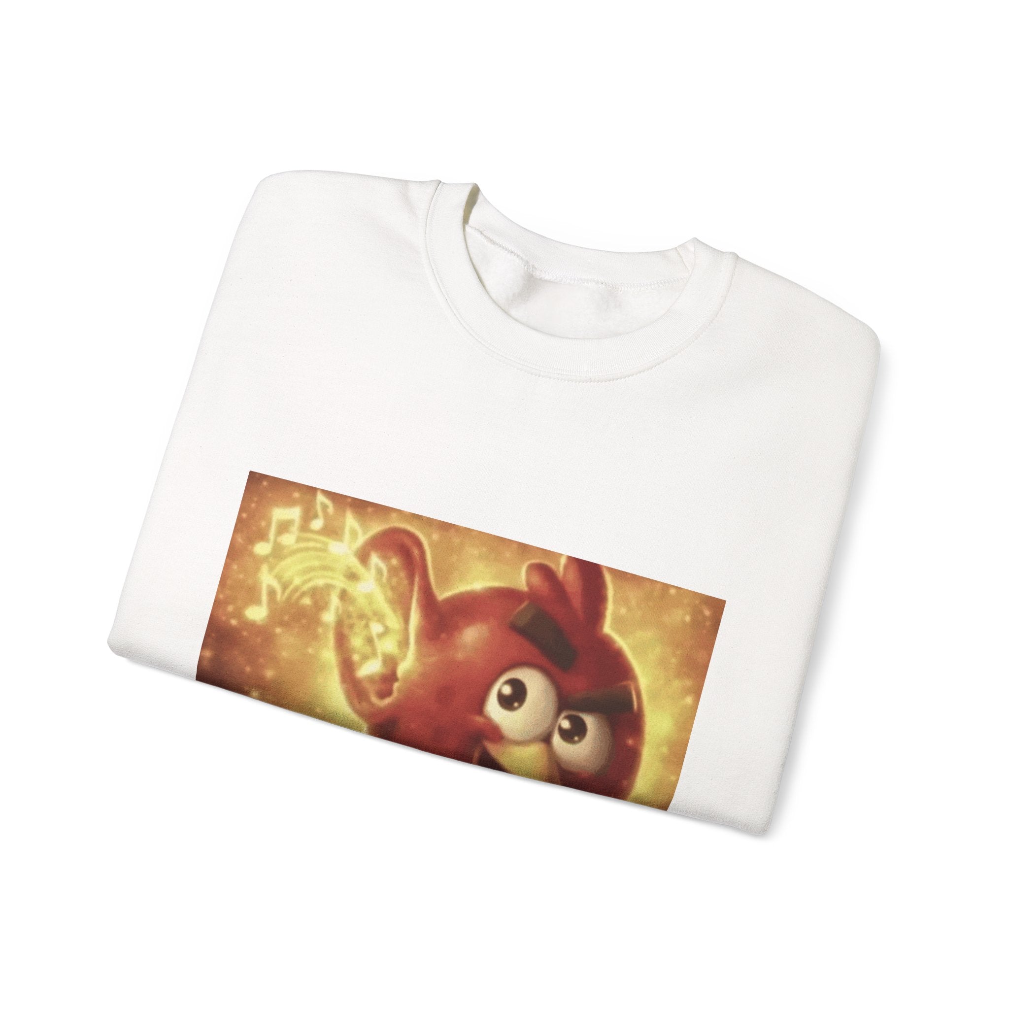 Angry Bird Hearing Peak - Crewneck Long Sleeve