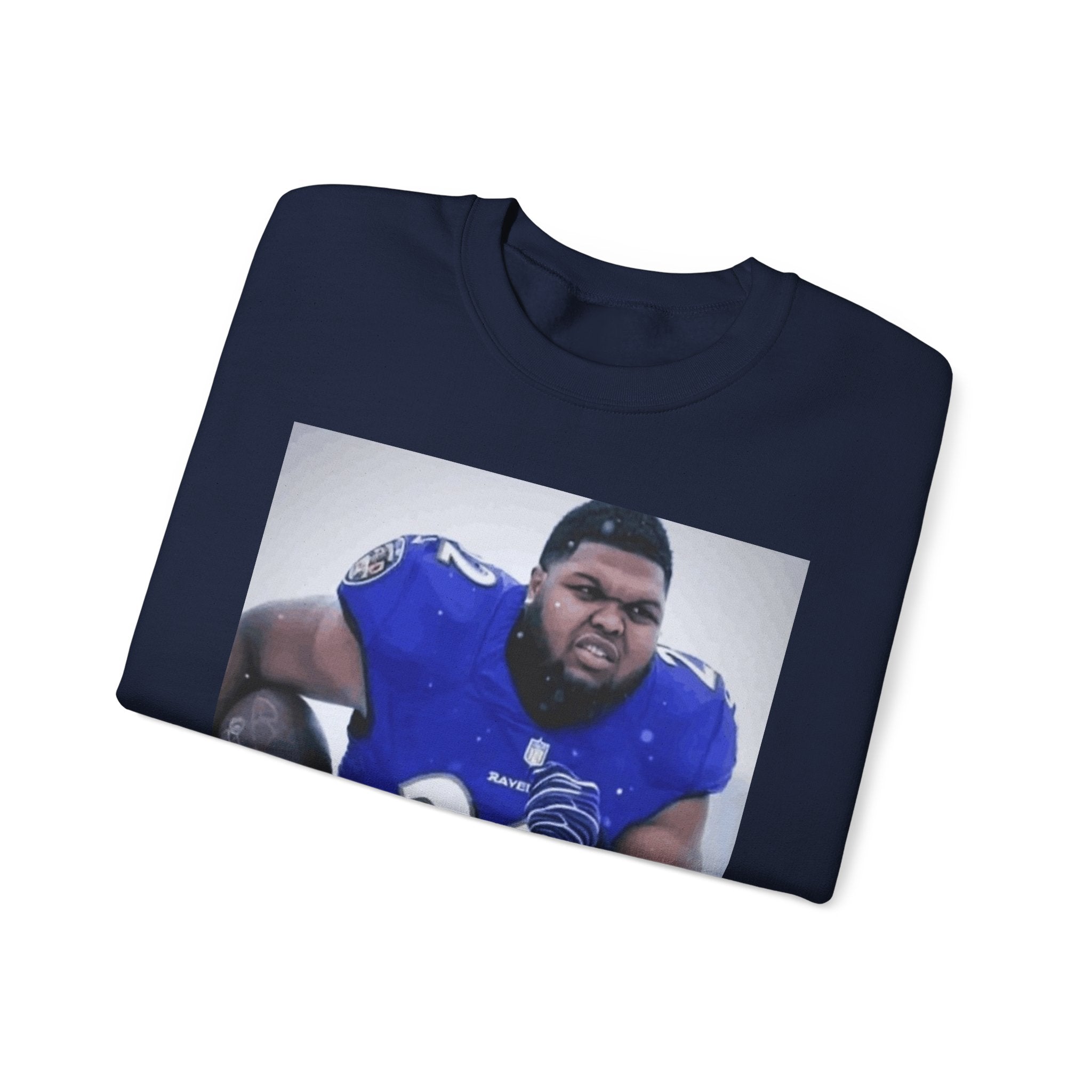 Druski Football Player - Crewneck Long Sleeve