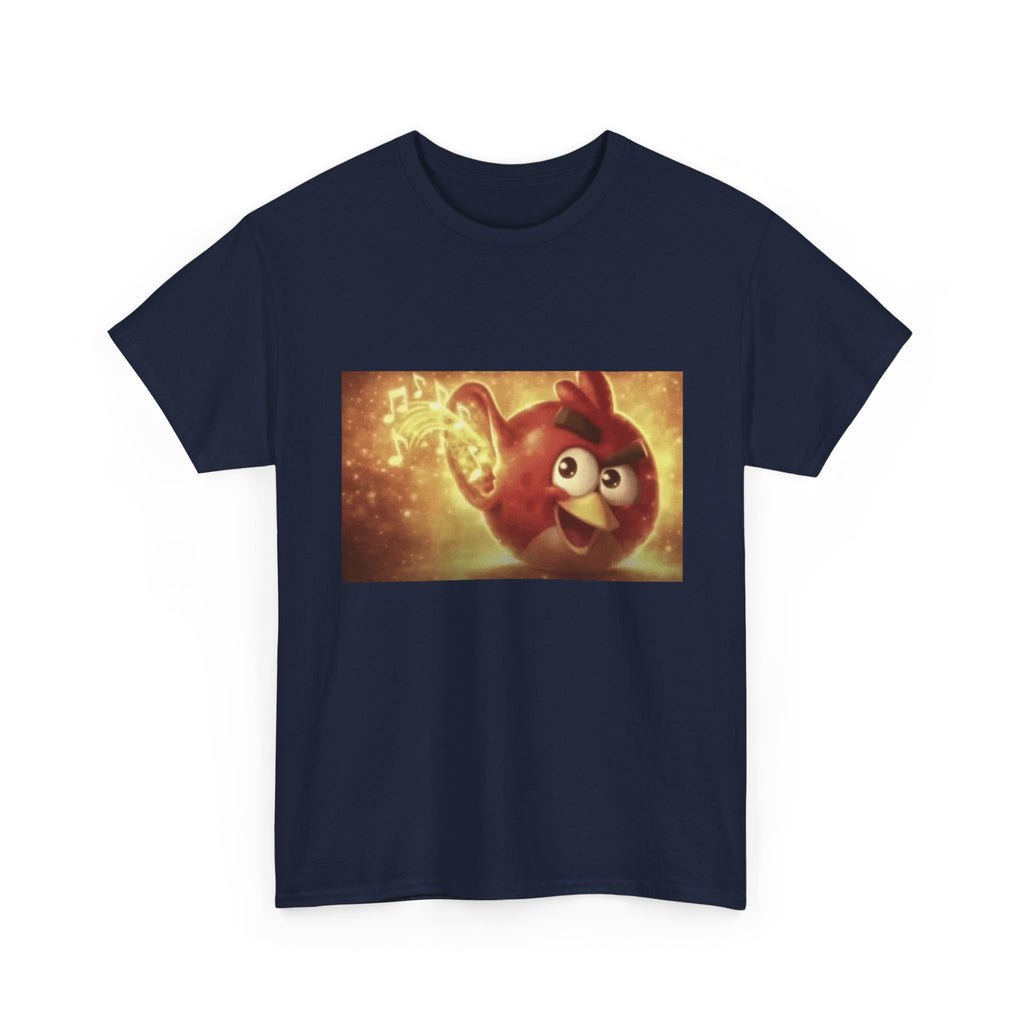Angry Bird Hearing Peak - Graphic T-Shirt 100% Cotton