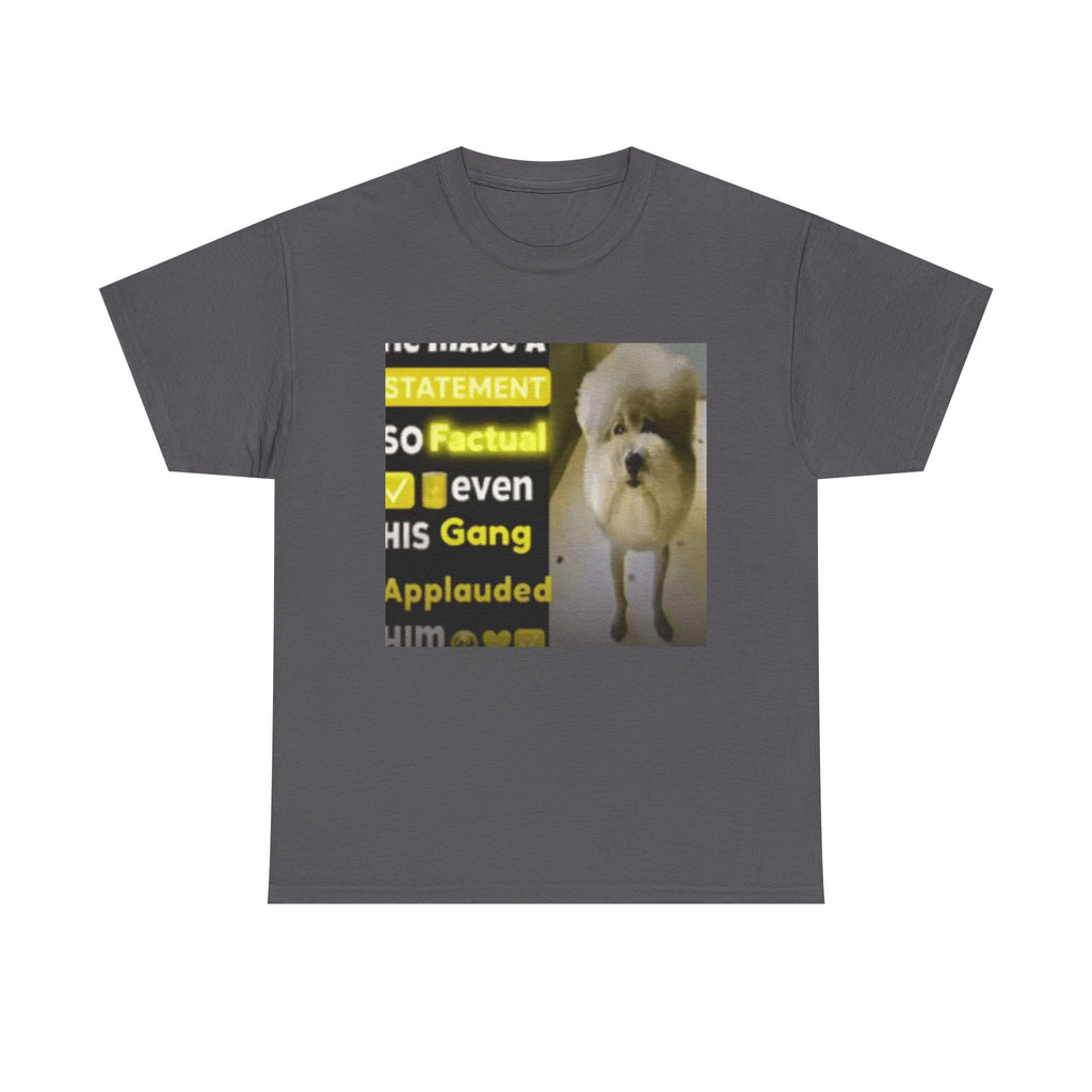 HE MADE A STATEMENT SO FACTUAL - Graphic T-Shirt 100% Cotton