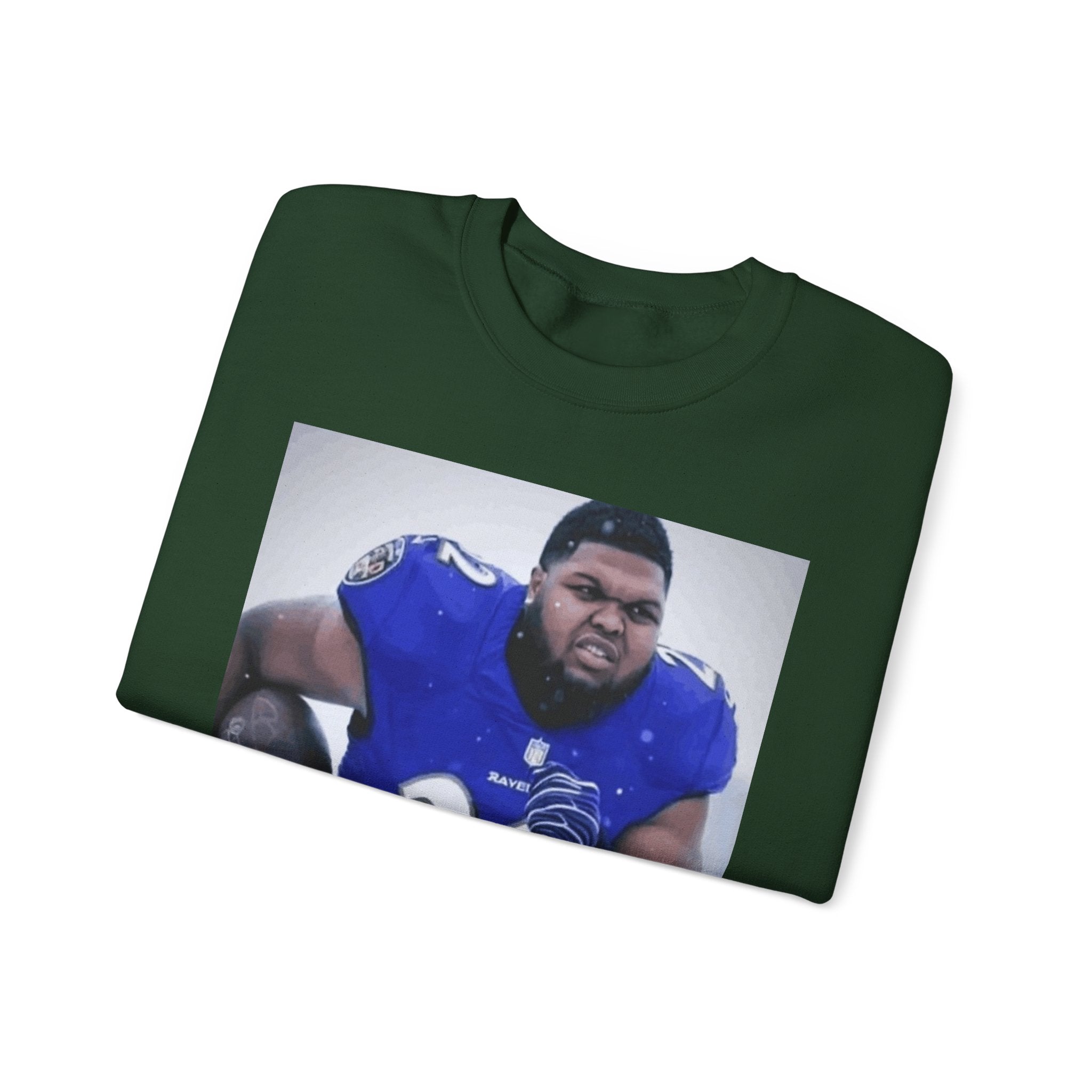 Druski Football Player - Crewneck Long Sleeve