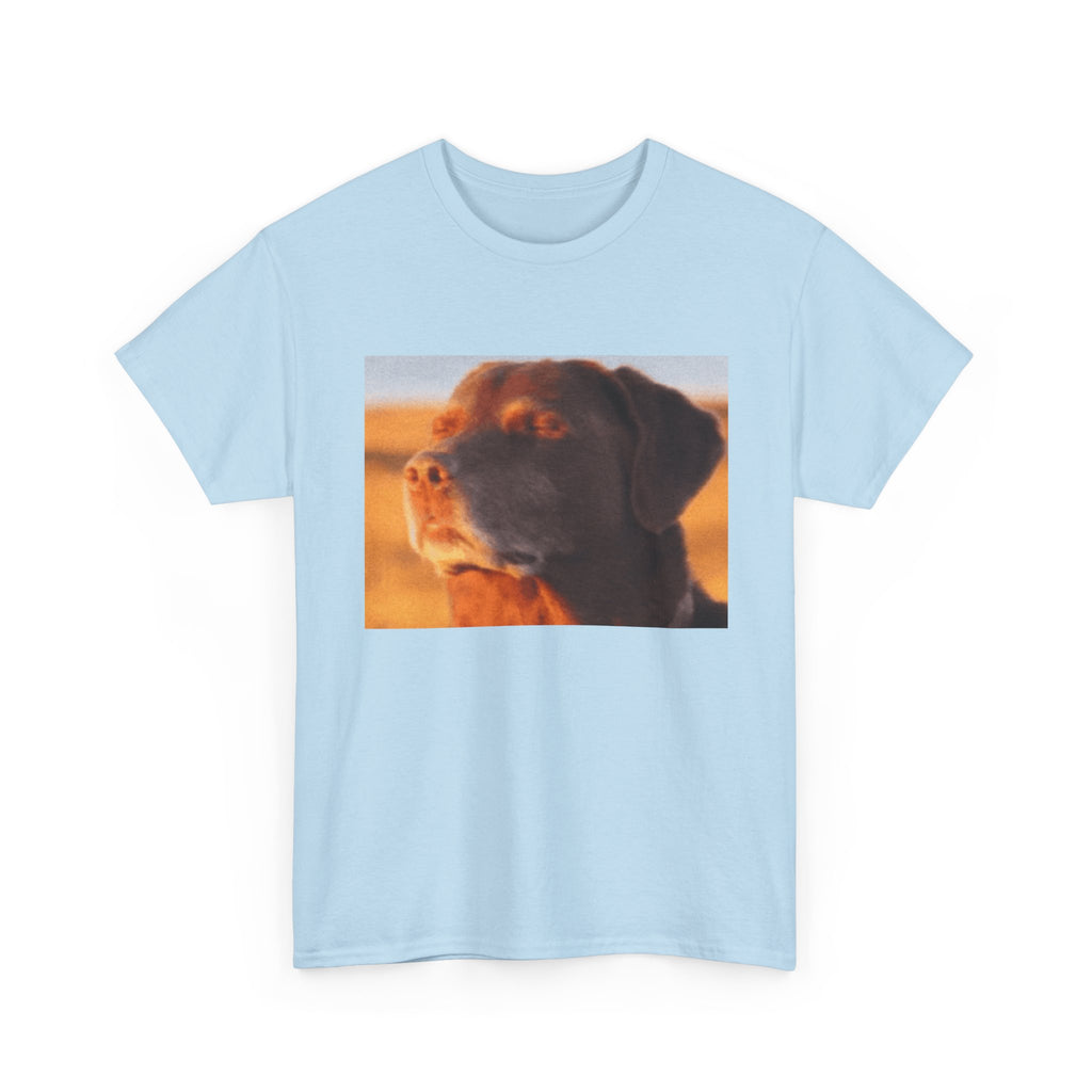 Dog Trying not to Laugh - Graphic T-Shirt 100% Cotton