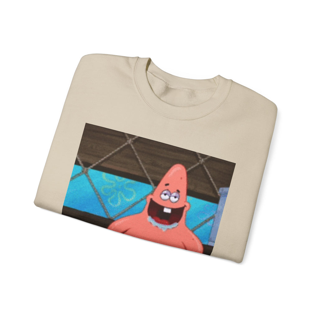 Dumb Patrick Star — Crewneck Long sleeve