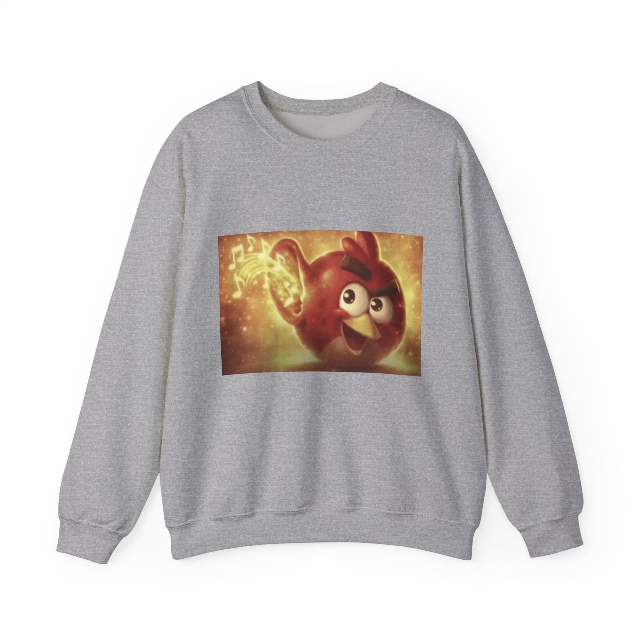 Angry Bird Hearing Peak - Crewneck Long Sleeve