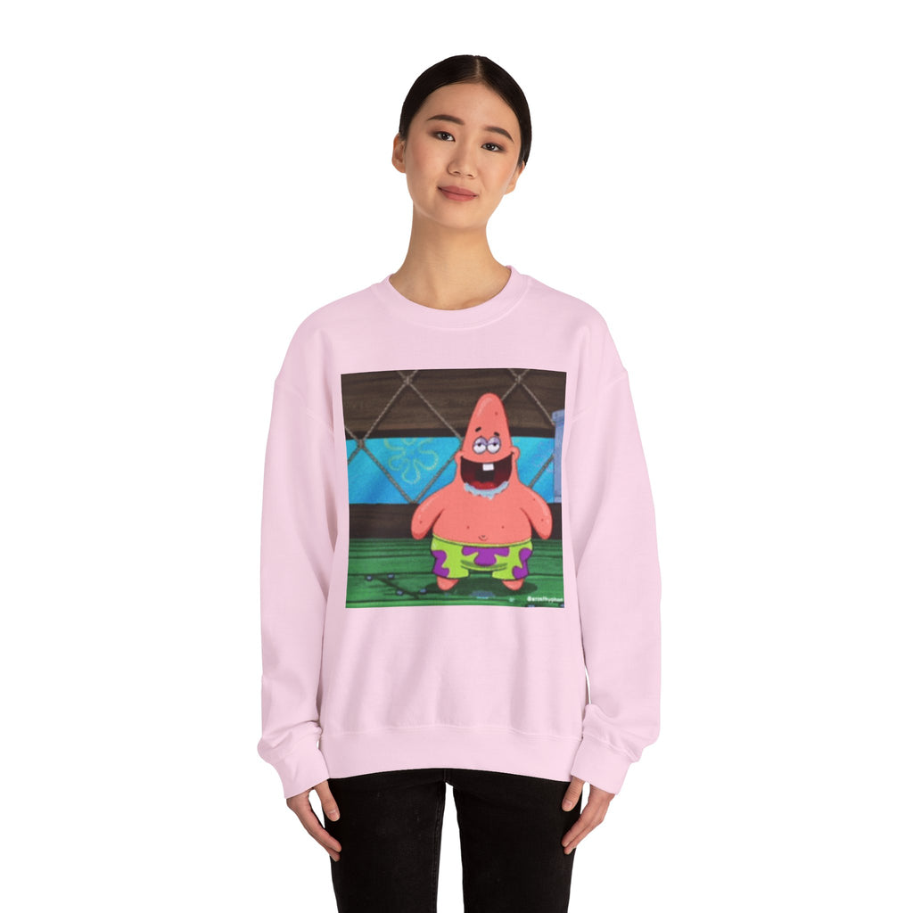 Dumb Patrick Star — Crewneck Long sleeve