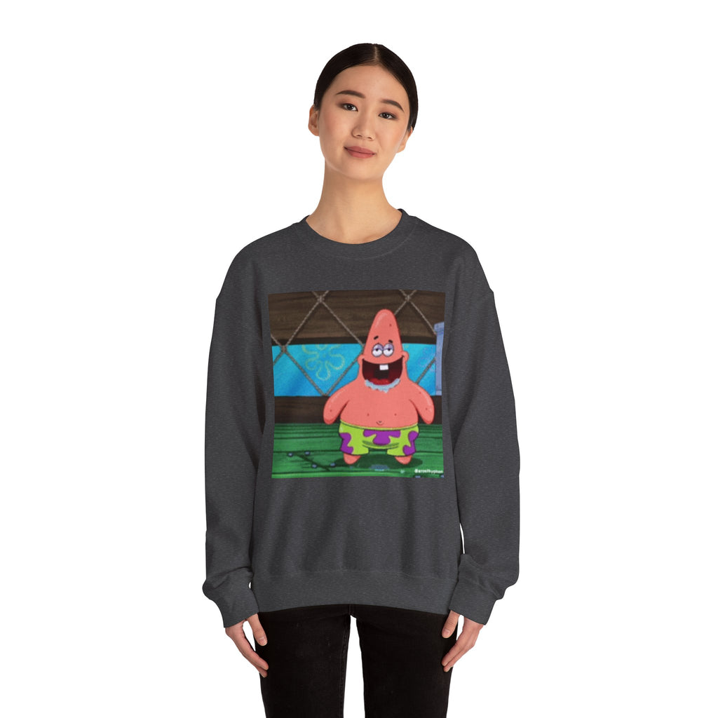 Dumb Patrick Star — Crewneck Long sleeve