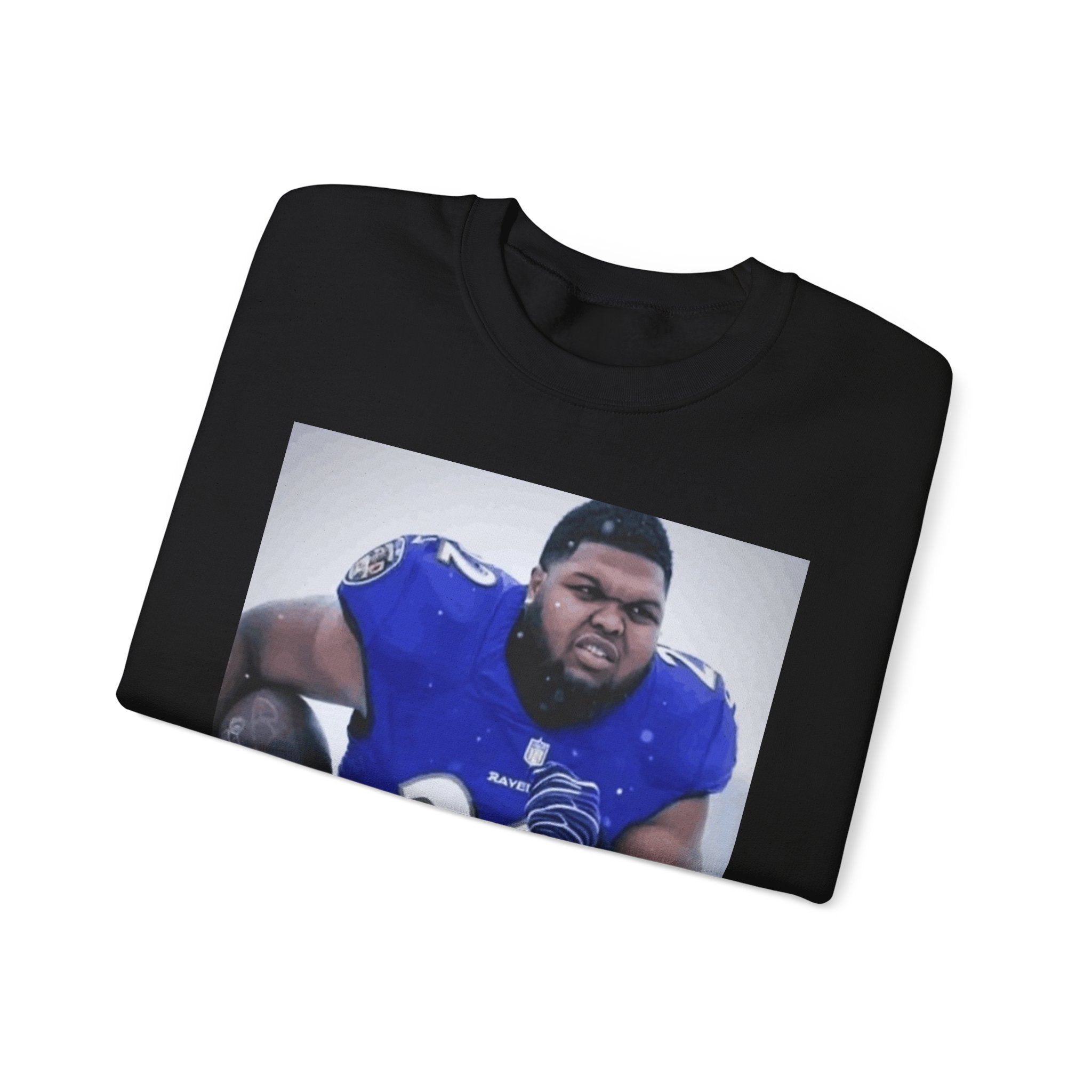 Druski Football Player - Crewneck Long Sleeve