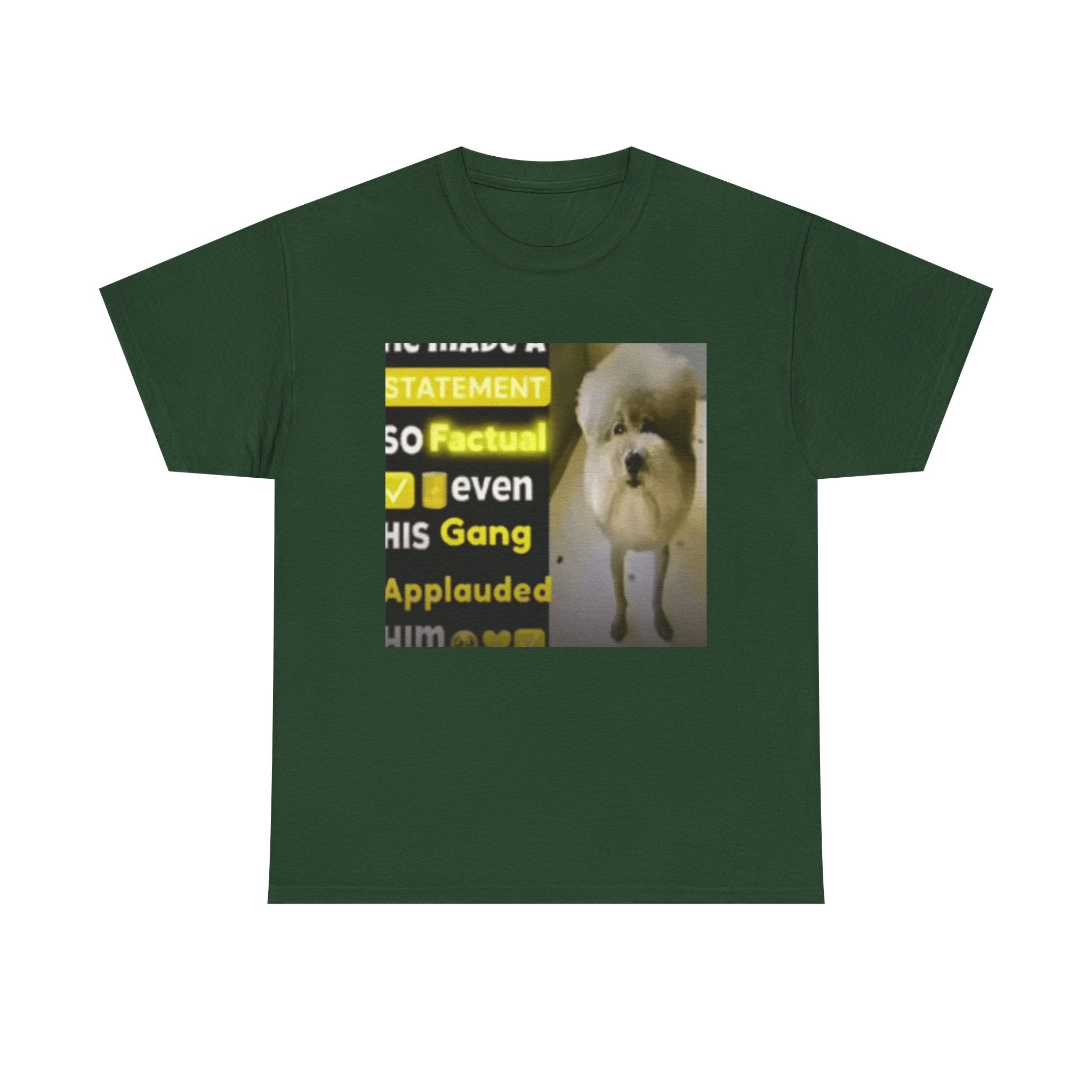 HE MADE A STATEMENT SO FACTUAL - Graphic T-Shirt 100% Cotton